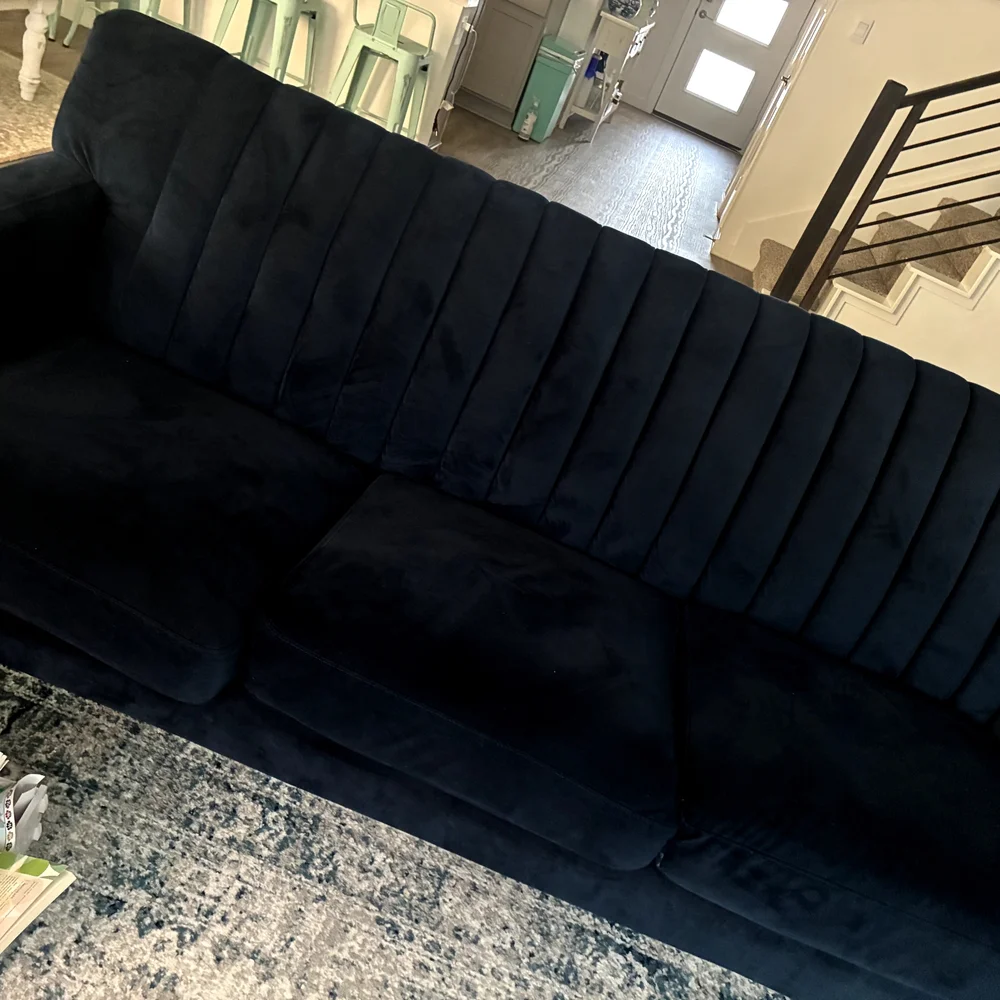 Elegant Black Sofa